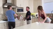 Horny Roommate Convinces Me to Fuck My Best Friend's Ass - Bi MMF - Steve Rickz, Sage Roux, Lucy Foxx