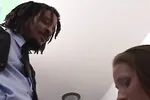 Haley Young has interracial sex and drinks hot cum