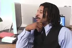 Haley Young has interracial sex and drinks hot cum