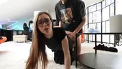 My friend's tight pussy feels better than any toy. Deepthroat, Fucking, Cum on face