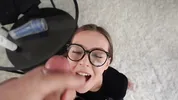 My friend's tight pussy feels better than any toy. Deepthroat, Fucking, Cum on face