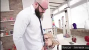 ROCCO SIFFREDI - Bad Student Teases Teacher & Gets Her Ass Destroyed