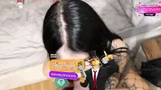 Nymphomaniac slut gave her ass fuck for a bunch of energy drink cans