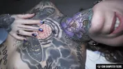 slut Lisa Rocketcock gets her shaved pussy pounded by MrBigFatDick's massive cock