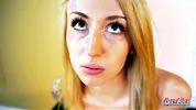 Olyssia Slim Blonde Inked Coed Wet Rimjob Intense Ass!