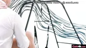 CUM4K Newly Wed Cum Slut Fucks On Sex Swing During Honeymoon - Bella Nova