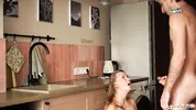Morning of dream: Young Naked Stepmom Cooks Me Breakfast and Seduces for Sex