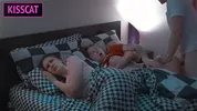 S3E6: Step mom Shares bed with new Wife and Step daughter while Step son fuck them till cum inside