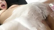 "Leave it nice and smooth so you can fuck me!" Naughty stepmom asks stepson to shave her