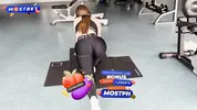 Big Tit Girl in Tight Leggings got a Creampie After Workout in Gym