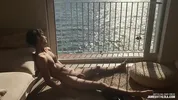 Took my gf for a weeknd in Costa Brava. Made love with the best ocean view from our AirBnb