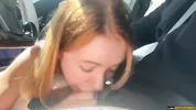 Sexy Redhead Amateur Fucks In Driving Car Hardcore - Zoey Luna - Luke Cooper