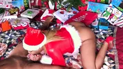 Dick Sucking Slut Nina Rivera knows how to make me Happy on Christmas Morning