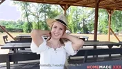 HomemadeXXX - Hot Divorcee Adriana Sweet Blonde On a Blind Date by the River