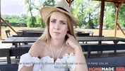 HomemadeXXX - Hot Divorcee Adriana Sweet Blonde On a Blind Date by the River