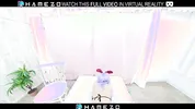 Japanese woman Aoi Kirishima had hardcore sex with her boyfriend in VR.