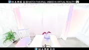 Japanese woman Aoi Kirishima had hardcore sex with her boyfriend in VR.