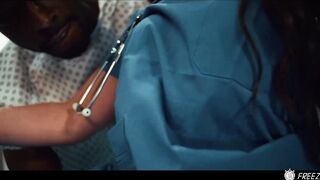 Nurse BBC Facefucked - Time Stop Interracial Freeze Porn