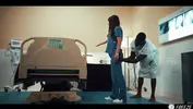 Nurse BBC Facefucked - Time Stop Interracial Freeze Porn