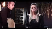 Blonde MILF Frozen In Time - Hostess With HUGE Tits Freeze Porn