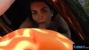 Busty CZECH Beauty Get her Big Tits Out and Fucked - CZECH XXX