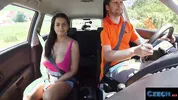 Busty CZECH Beauty Get her Big Tits Out and Fucked - CZECH XXX