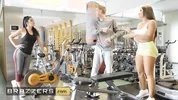 BRAZZERS - Danny Helps La Paisita Oficial With The Gym Equipment, Leading To A Public Blowjob & Sex