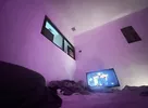 Roommate fucks me hard in my room and creampies my tight pussy