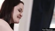 Watch stunning blonde and sexy brunette drive each other wild