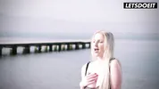 Blonde MILF Risky Fuck with Horny Fisherman - LATINA MILF