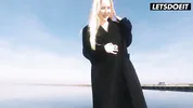 Blonde MILF Risky Fuck with Horny Fisherman - LATINA MILF
