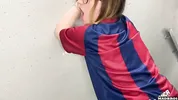 A Barcelona Supporter Fucked By PSG Fan in The Corridors Of The Football Stadium !!!