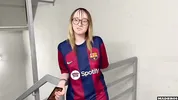 A Barcelona Supporter Fucked By PSG Fan in The Corridors Of The Football Stadium !!!