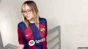 A Barcelona Supporter Fucked By PSG Fan in The Corridors Of The Football Stadium !!!