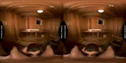 BRAZZERS VR - Kimber Woods Oils You Up And Takes A Sweaty Ride On Your Hard Cock In A Sauna