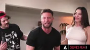 DEVILS FILM - Ella Reese Teases Horny Housemate Seth Then Breaks Script For Cheating Fuck On Set