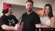 DEVILS FILM - Ella Reese Teases Horny Housemate Seth Then Breaks Script For Cheating Fuck On Set