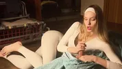 My First ANAL | Big Oily Ass Anal Riding | MEGA CUMSHOT | Ruined orgasm
