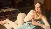 My First ANAL | Big Oily Ass Anal Riding | MEGA CUMSHOT | Ruined orgasm