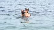 Behind the scenes on holiday. Sun, sea and fucking outside
