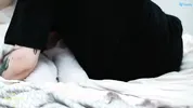 A plump butt bounces on the brunette's face, impaling her hole on her tongue. Lesbian sex.