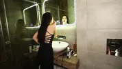 She Is Cheating With Stepbro While Getting Ready For A Date With Boyfriend
