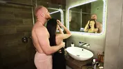 She Is Cheating With Stepbro While Getting Ready For A Date With Boyfriend