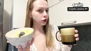 ONE DAY WITH US! MORNING BLOWJOB. WORKDAYS - HARD SEX! HOW PORN FILMING GOES!