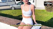Beautiful girl cheated on her boyfriend with a masseur with a big dick