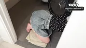 IMAGINE, I'M STUCK IN THE WASHING MACHINE! I fucked my stepsister in the washing machine