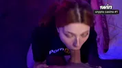 La LOCA my ex got into my house and MY COCK in her in the THROAT
