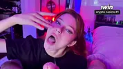 La LOCA my ex got into my house and MY COCK in her in the THROAT