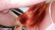 POV Sloppy MILF Deepthroat: Saliva Mess to Bedtime Facial Blast!