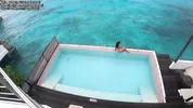 escort girl gets fucked and has her face covered in sperm during her vacation to pay for her trip